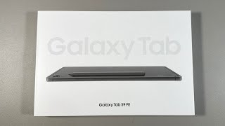 Samsung Galaxy Tab S9 FE (OneUI 6.1) unboxing, camera, speakers, antutu, gaming test