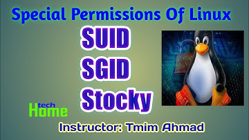 Lecture_21_Special Permissions in Linux OS ( SUID, SGID, Sticky) in Pashto language.