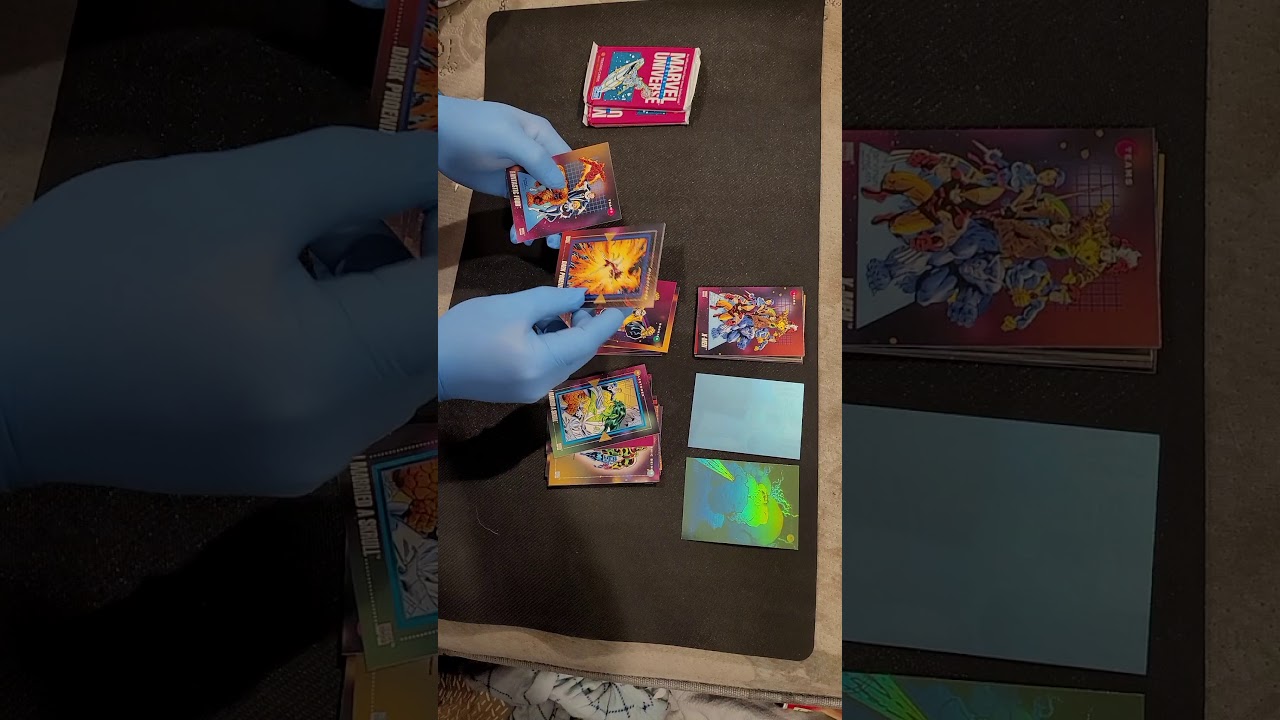 Opening Marvel Universe series 3 1992 packs. Pulled 2 ultra Rare cards.