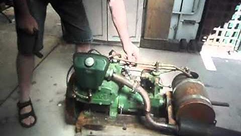 Stuart Turner P55 twin cylinder marine engine