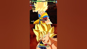 Meteor Smash - BT3 vs Sparking Zero #shorts