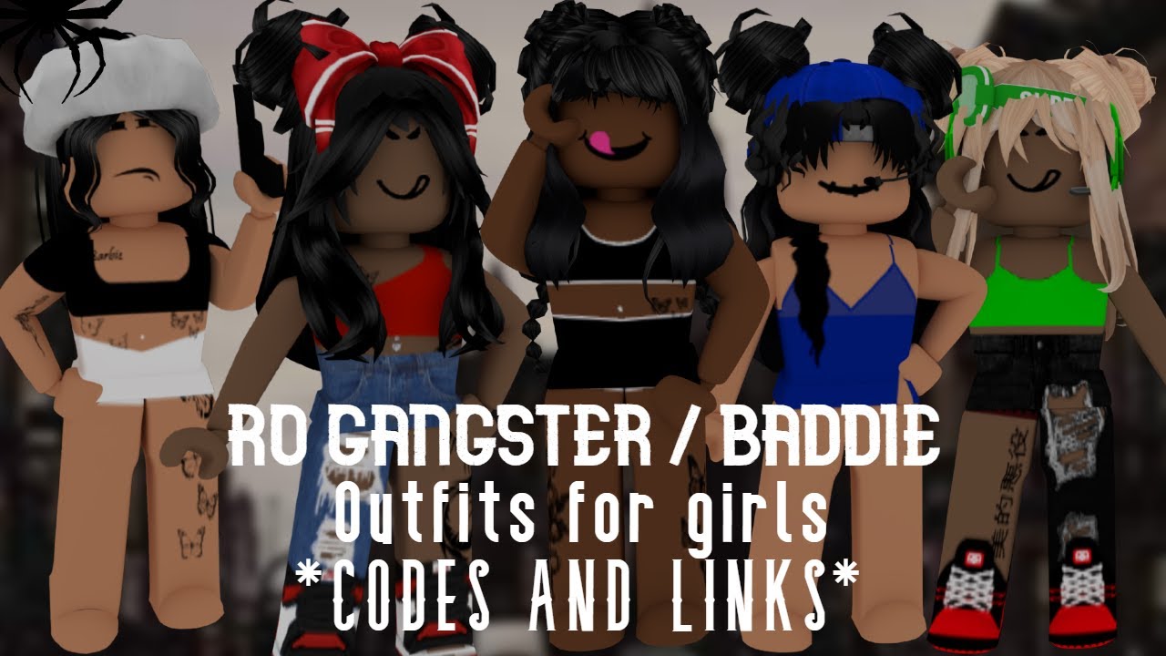 roblox gangster outfits girl