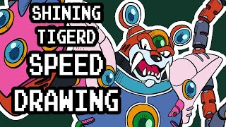 Speed Drawing - Shining Tigerd