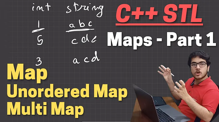 Everything about C++ STL MAPS - Part 1 | Competitive Programming Course | Episode 25