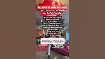 SECRETS That DEBT COLLECTORS DONT Want YOU To Know 🤫