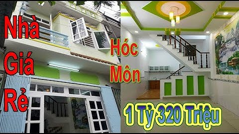 Nhà Hóc Môn 2021 | Bán Nhà  Giá Rẻ Hóc Môn Xuân Thới Thượng 1,32 Tỷ