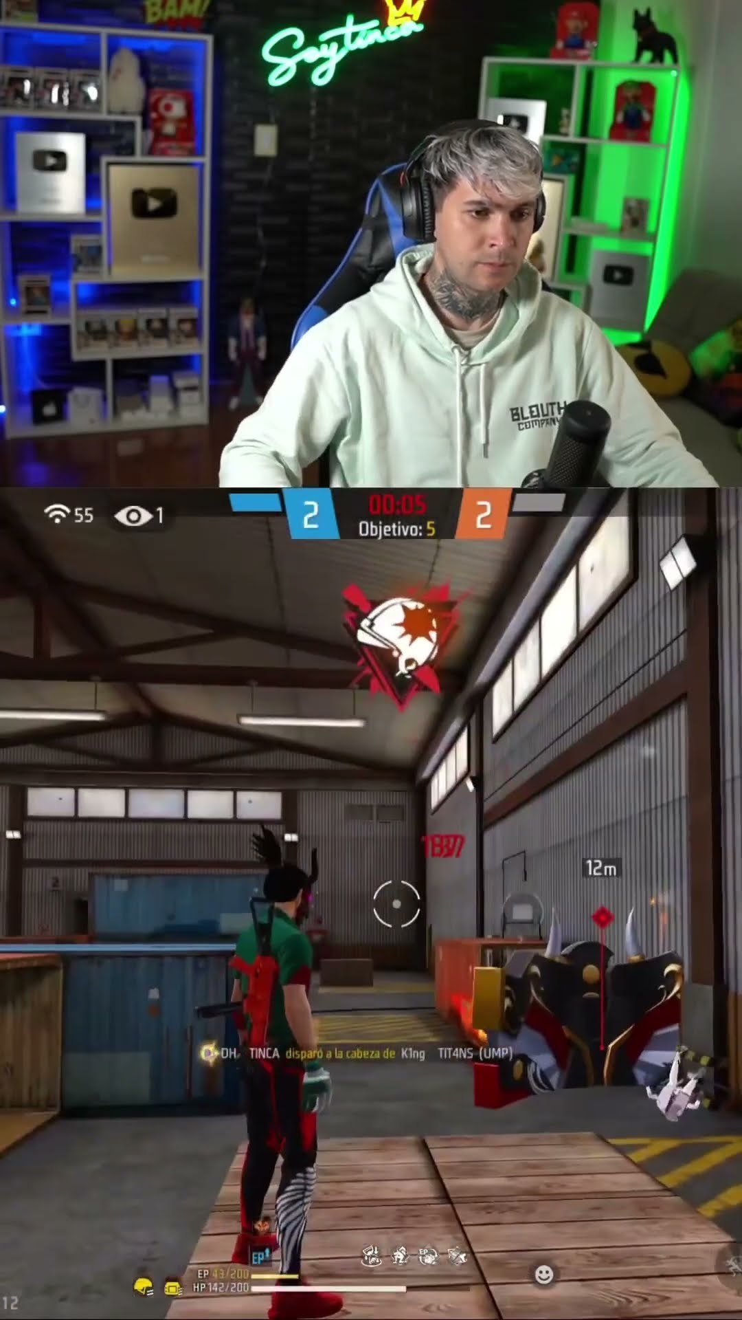 Pruebo la skin de naruto en lobo y primito toxico hace sacar mi super traje?
