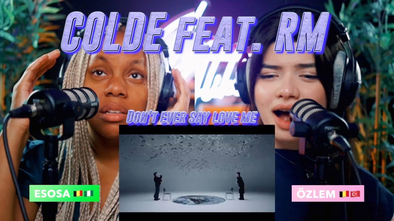 Colde 콜드 - 다시는 사랑한다 말하지 마 Don’t ever say love me (Feat. RM of BTS) reaction