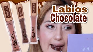 LABIOS DE CHOCOLATE CON L’ORÉAL | FINNESTELLA