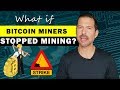 George Levy - What if Bitcoin Miners Stopped Mining?