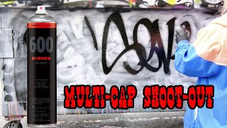 Spray Paint Cap Showdown: We Test Molotow Burner Black (with Multiple Caps)
