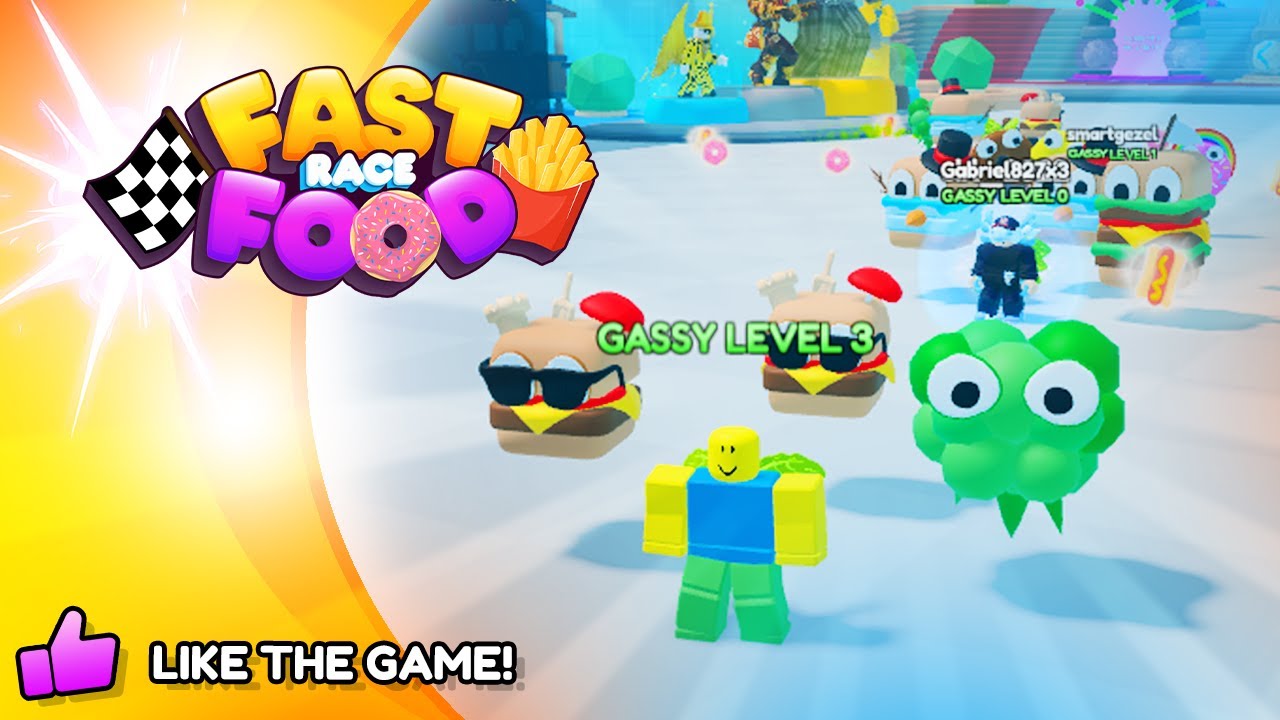 Fast Food Racing Game Fly with Farts! 🚀🤢 Fast Food Race (Roblox Game) - YouTube