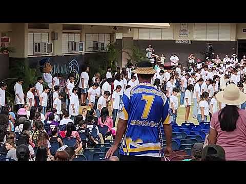 Makakilo Elementary School 5th graders spirit week 2023