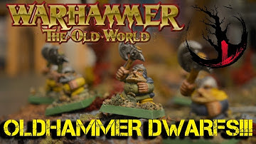 Oldhammer Dwarfs for WARHAMMER: THE OLD WORLD
