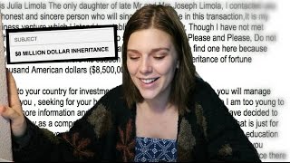 REPLYING TO SCAM EMAILS!