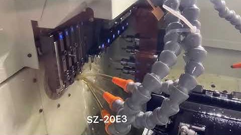 SZ 20E3 Swiss type lathe