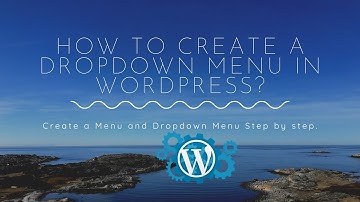 How to Create a Dropdown Menu in WordPress | WordPress Menu Create Step By Step.
