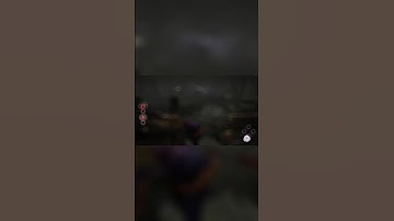 He didn’t even see my scratch marks or blood trails #dbd #horror 😭😭😭🤣🤣🤣