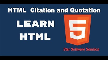 How to  use  HTML Quotation and Citation Elements