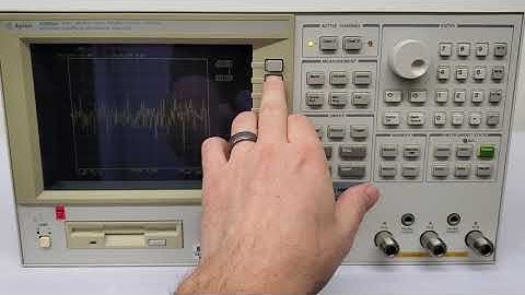 Agilent 4395 A Network / Spectrum / Impedance Analyzer 10 Hz to 500 MHz (A# 39514)