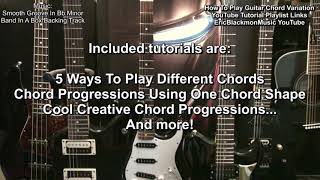 STOP BUYING GUITAR CHORD BOOKS! YouTube Chord TABS Playlists - @EricBlackmonGuitar