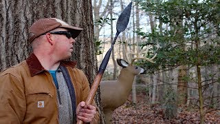 Forging a Spear - Making a hunting spear - throwing spear