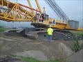 500 ton crane did not fall down moveing to another site