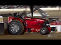 Tractor Pulling 2021: Pro Stock Tractors pulling at the 300 Raceway - Farley, IA Nationals on Friday