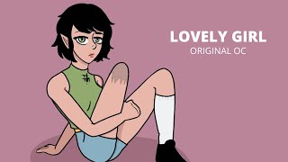 lovely girl - original oc - speed art - Desenhe Junto Comigo!