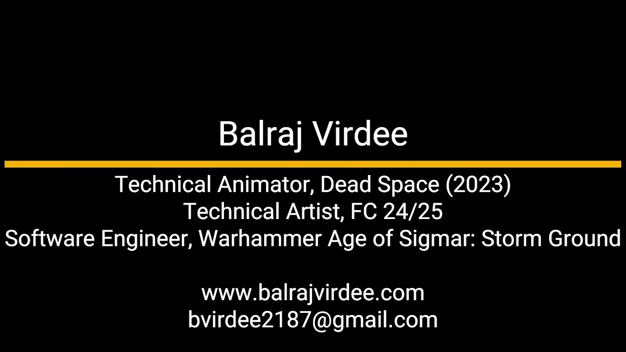 Balraj Virdee Reel