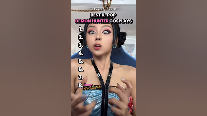 Best Kpop Demon Hunter cosplays  #kpop #kpopdemonhunters #kpopdemonhunterscosplay #shorts