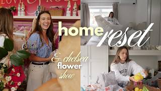 chelsea flower show & a big post-holiday reset 🌷🫧