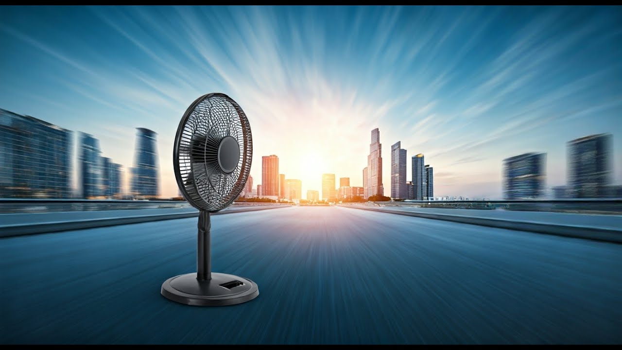 Solar DC Table Fan Eco-Friendly, Energy-Efficient 🌞💨 | Quiet & Powerful Cooling Solution | 