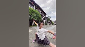 Chinese shaolin monk