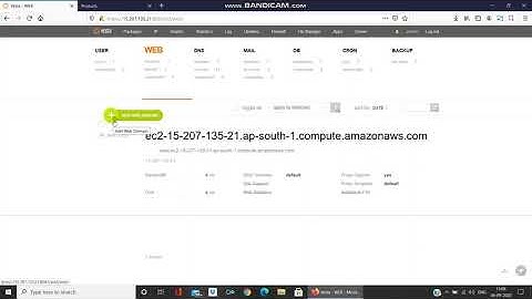 how to connect domain with VestaCp