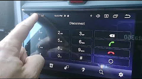 Faulty touchscreen on Android car stereo from eBay