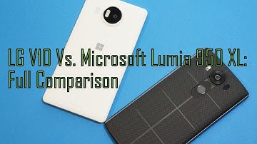 LG V10 Vs. Microsoft Lumia 950 XL: Full Comparison (Design, Specs & Cameras)