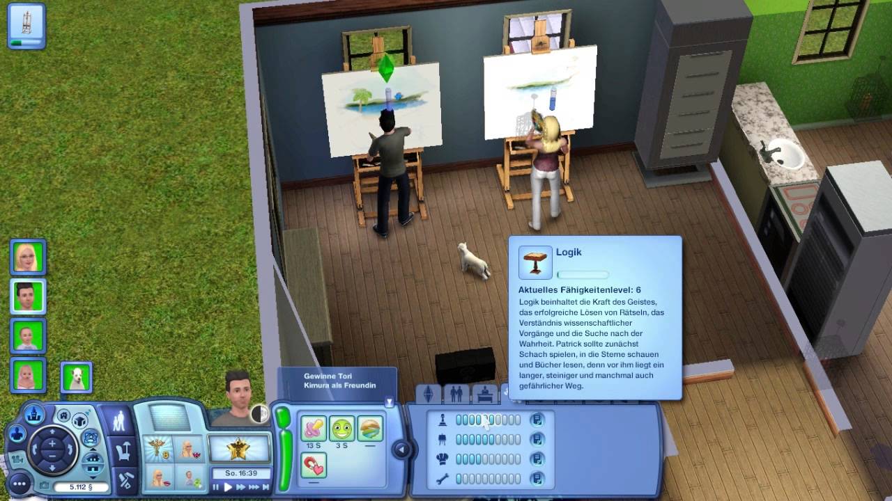 Die Sims 3 Legacy Challenge (Deutsch) Part 23 Fähigkeiten aufbauen