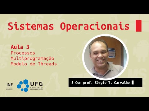 Sistemas Operacionais - Aula 3 - Processos, Multiprogramação, Modelo de threads