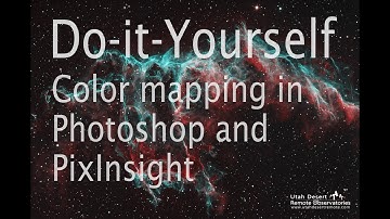 Color Mapping Astro Images in Photoshop
