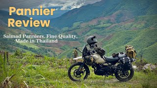Saimad 25-litre soft pannier review. Made in Thailand, great value, on a Royal Enfield Himalayan 450 screenshot 4