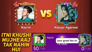 Kavya Agarwal Vs Nazim 😂 | Super Game play Carrom pool | Carrom pool | Gaming Nazim 🔥 screenshot 2