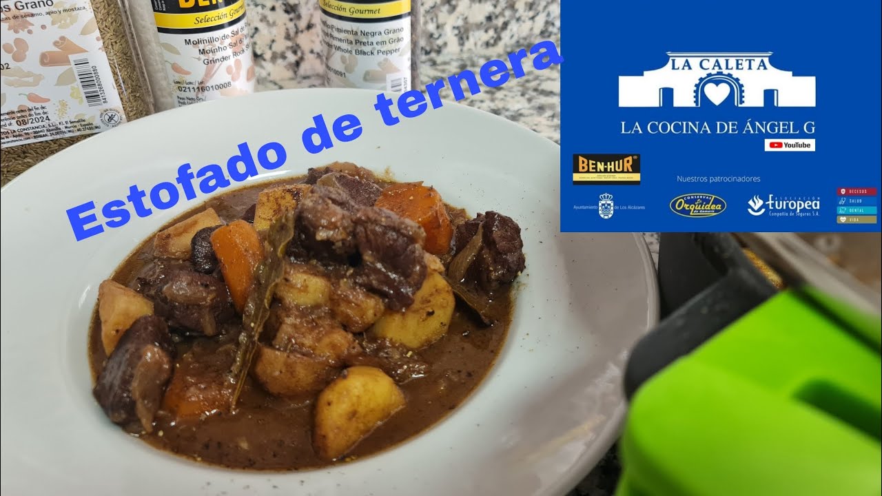 Estofado de ternera y patatas nuevas