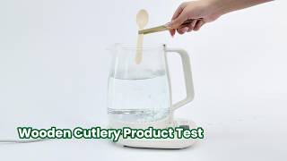 Wooden Cutlery Product Test | Eco-Ancheng