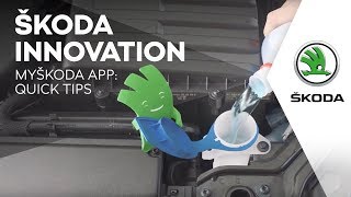 ŠKODA INNOVATION: MyŠKODA App: quick tips screenshot 3