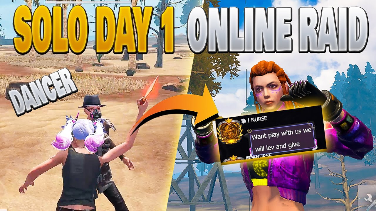 SOLO LIFE JOURNEY PART (1 / 2) SHE DANCE BEFORE I RAIDED THEM  DAY 1 ONLY LAST ISLAND OF SURVIVAL