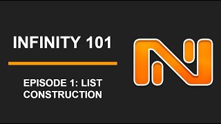 Infinity 101 Episode 1 List Construction