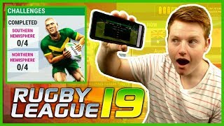 RUGBY LEAGUE 19 | CHALLENGE MODE (RABBITOHS VS ROOSTERS) screenshot 5