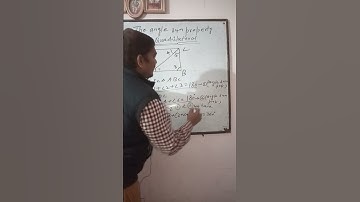 proof of angle sum property of a Quadrilateral l#youtubeshorts l#shorts l#viralvideo l#quadrilateral