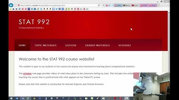 Computational Statistics - Class #1